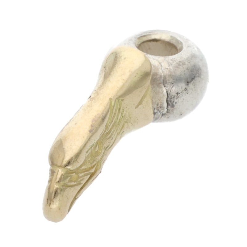 ゴローズ　シルバーイーグルヘッドビーズ　2個セット　美品 イーグルヘッドビーズ 【取扱：原宿シルバー店】 | すべての商品