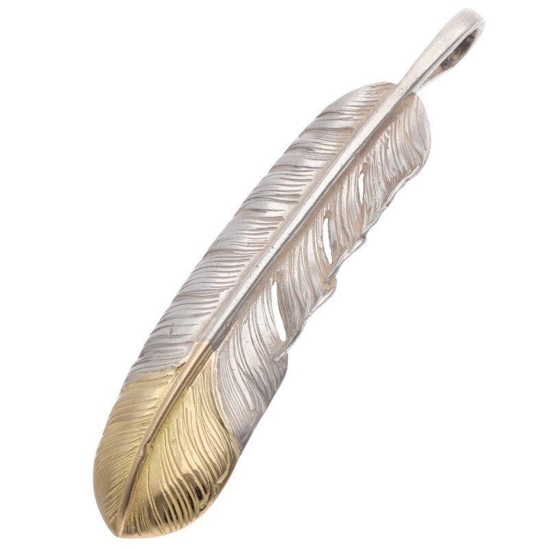 先金特大フェザー 左向き9.01g 【取扱：原宿シルバー店】 | すべての
