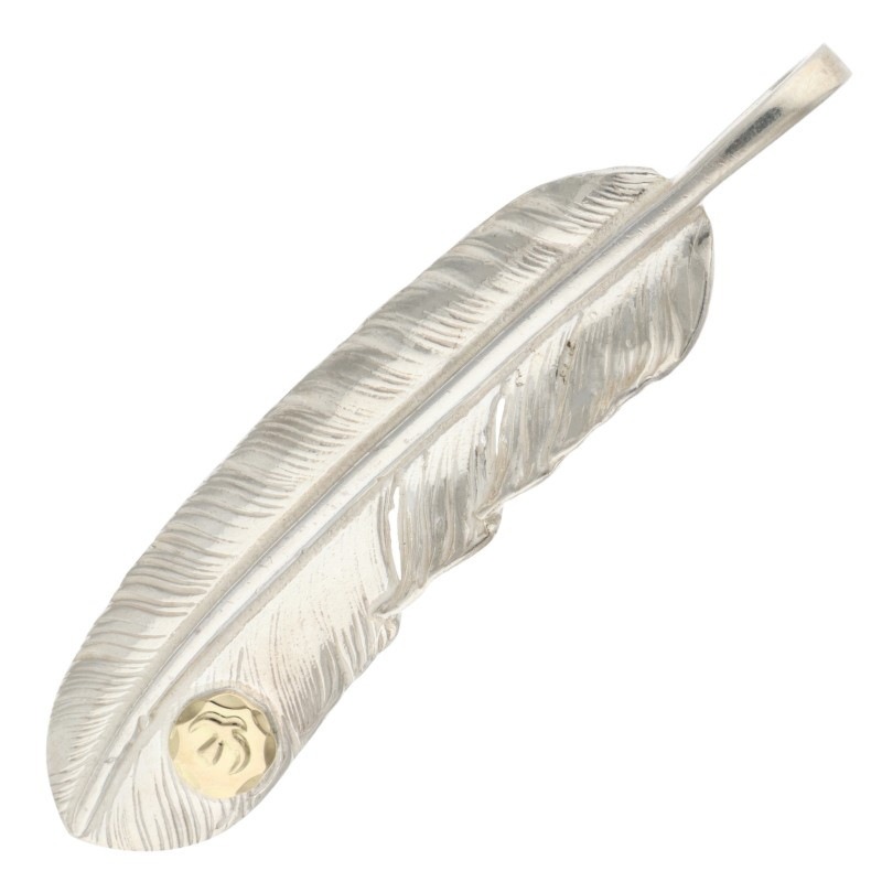 メタル付き特大フェザー 左向き 【取扱：原宿シルバー店】 | すべての