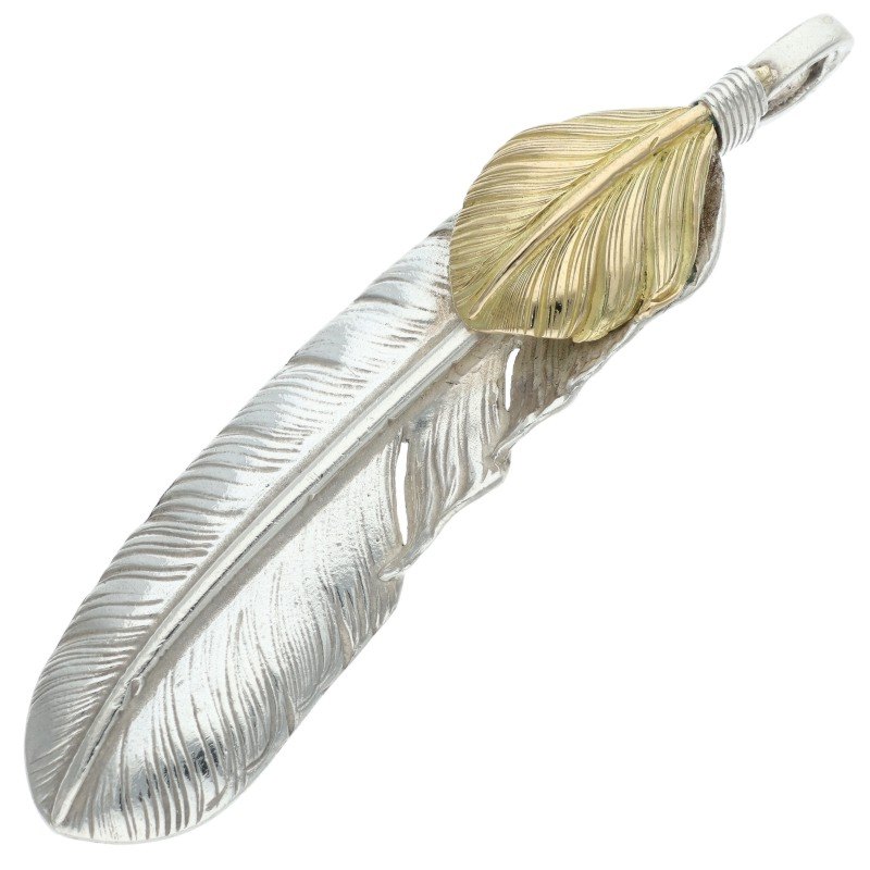 上金特大フェザー 左向き 【取扱：原宿シルバー店】 | すべての商品