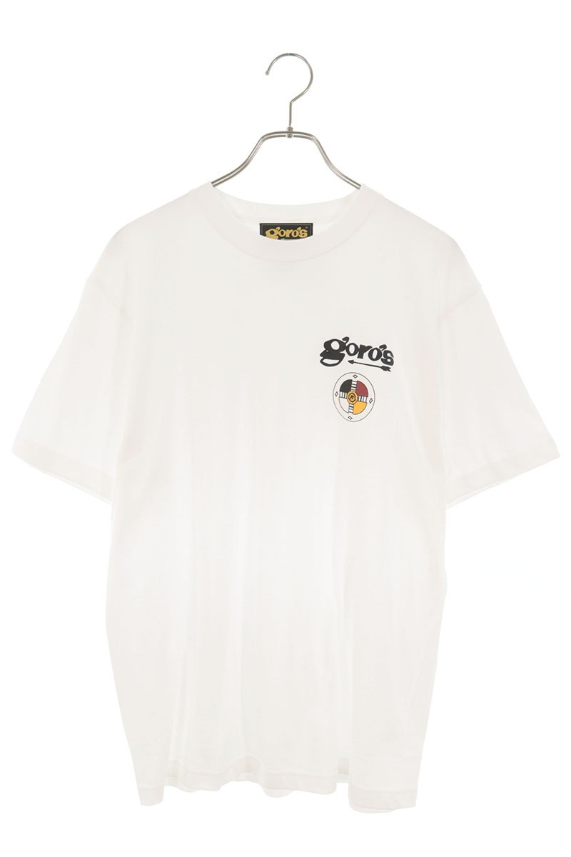 goro's メディスンホイール Tシャツ 白 L 新品 ゴローズ 新品】ホイールプリントTシャツ 白L【取扱：原宿シルバー店】 | すべて