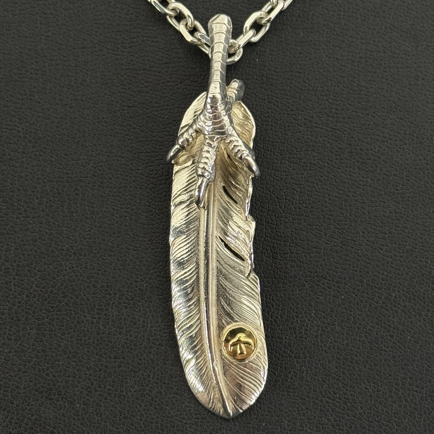 名古屋店限定セット】銀爪特大フェザーイボメタル 左向き SET