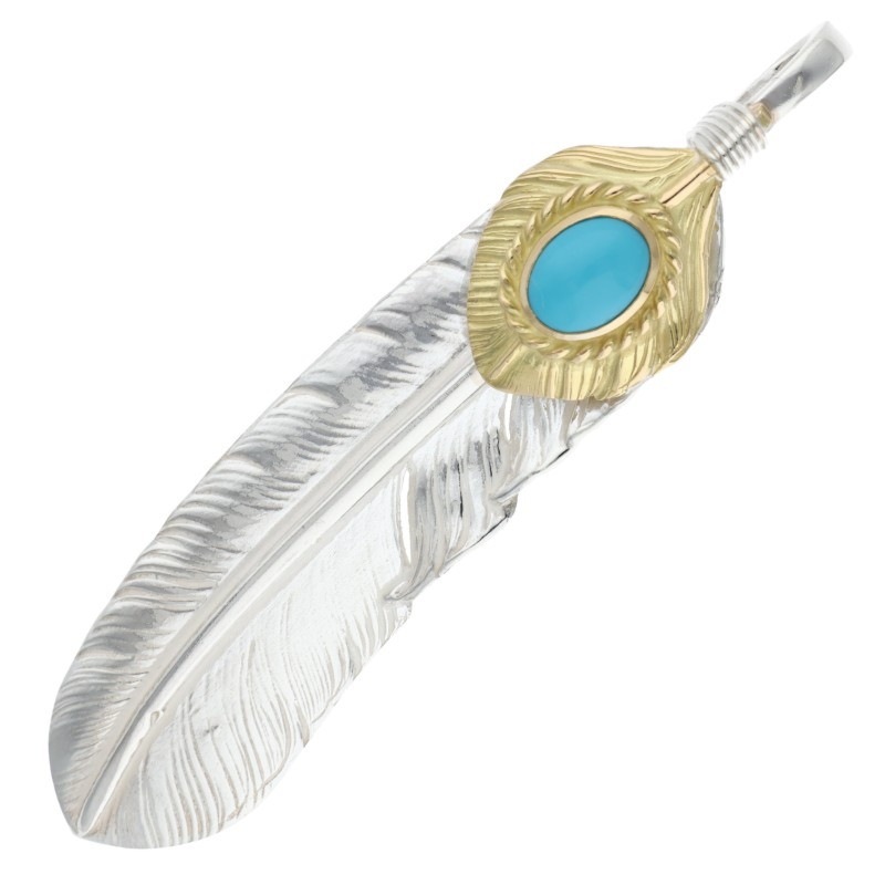 超激レア総額78000超ハイクオリティ全金ターコイズフェザー&大イーグル三代目 超激レア総額78000超ハイクオリティ全金ターコイズフェザー&大イーグル