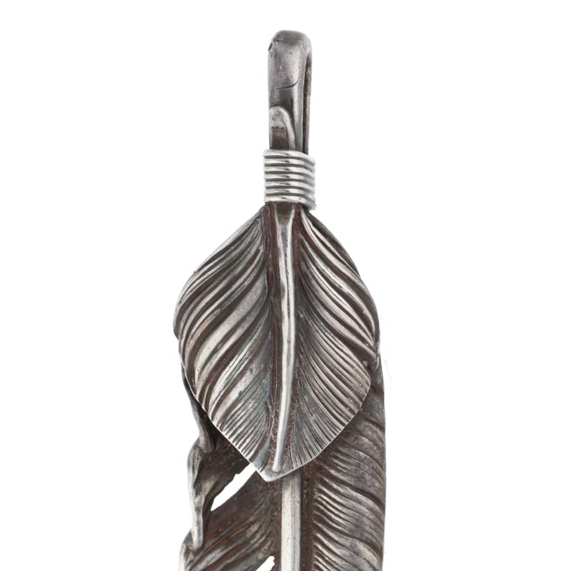 初期型オールド上銀特大フェザー 右向き ※使用感あり【取扱：原宿