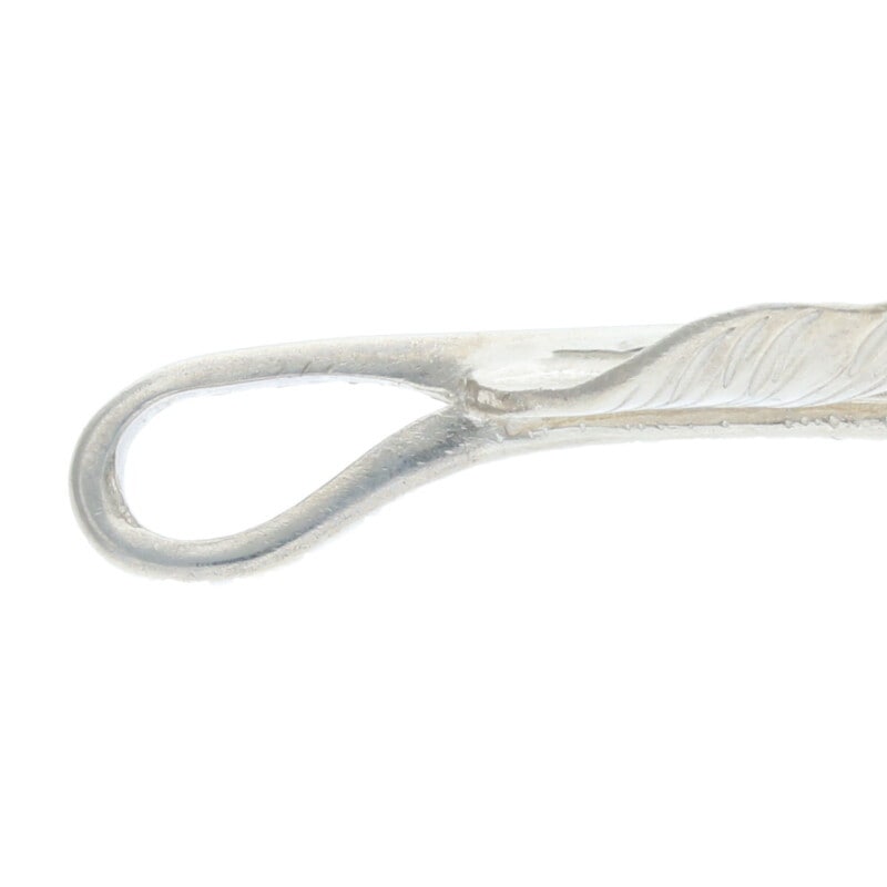 新規購入 先金特大フェザー 右向き 9.33g 【取扱：原宿シルバー店 アクセサリー