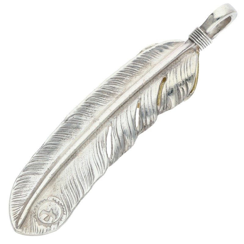 上金特大フェザー 右向き 【取扱：原宿シルバー店】 | すべての商品