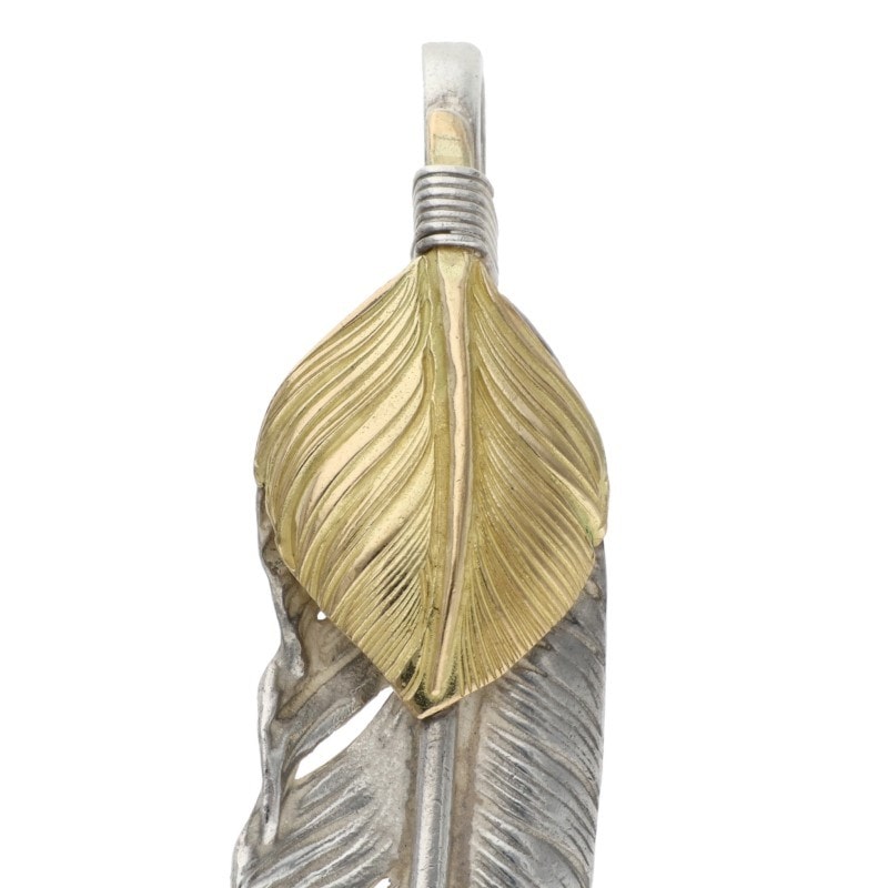 上金特大フェザー 右向き 【取扱：原宿シルバー店】 | すべての商品