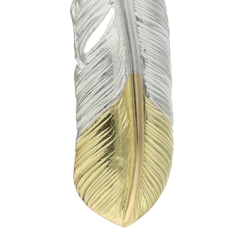 超美品】先金特大フェザー 右向き 9.33g 【取扱：原宿シルバー