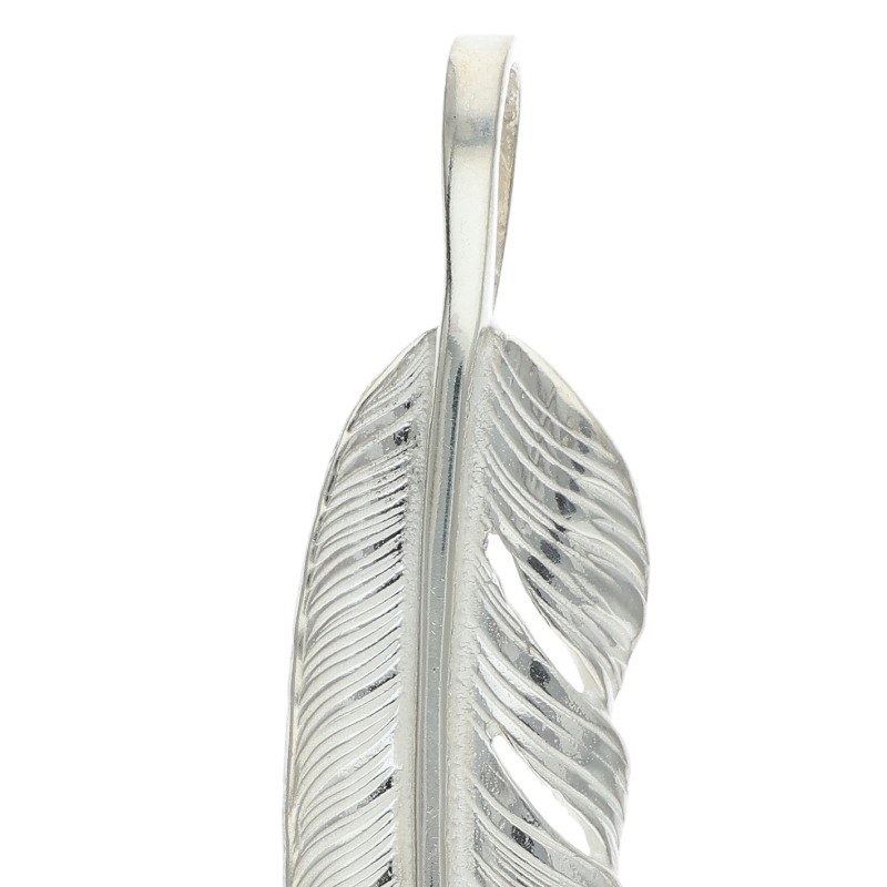 超美品】先金特大フェザー 右向き 9.33g 【取扱：原宿シルバー
