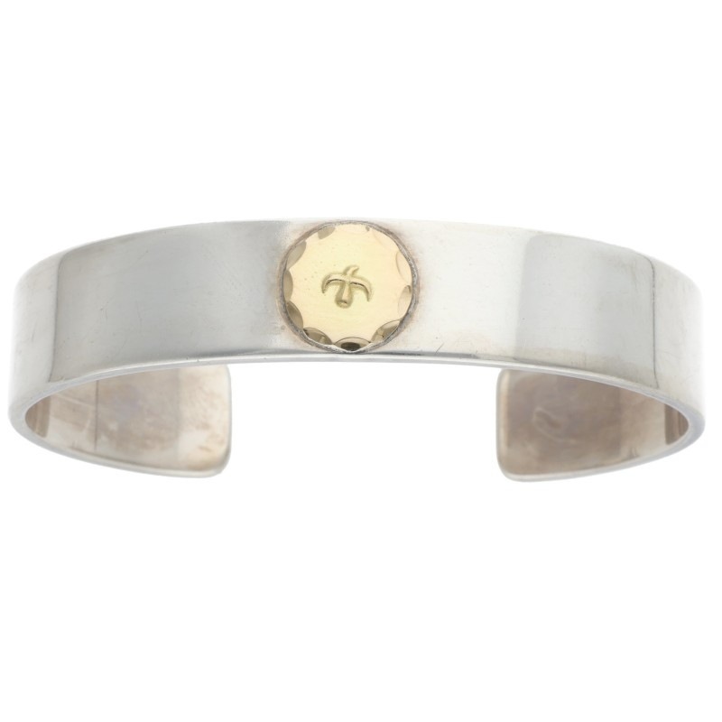 シルバー ブレス　平打ちブレス　Sサイズ　ゴローズ好きに シルバー ブレス 平打ちブレス Sサイズ ゴローズ好きに - メルカリ