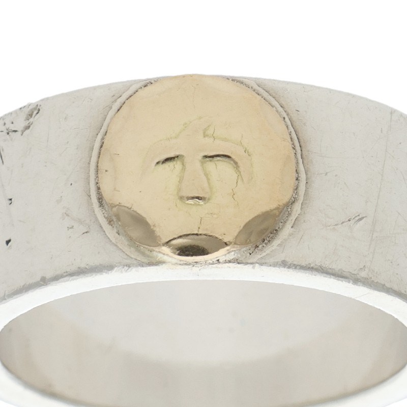 平打ちリング 〈11号〉 ※使用感あり 【取扱：原宿シルバー店