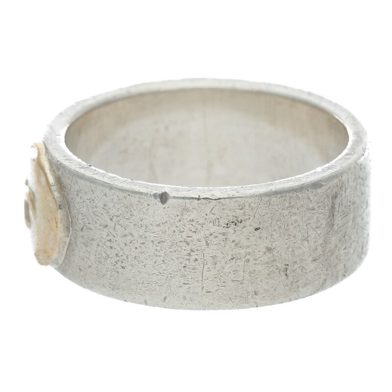 平打ちリング 〈15号〉 ※使用感あり 【取扱：原宿シルバー店