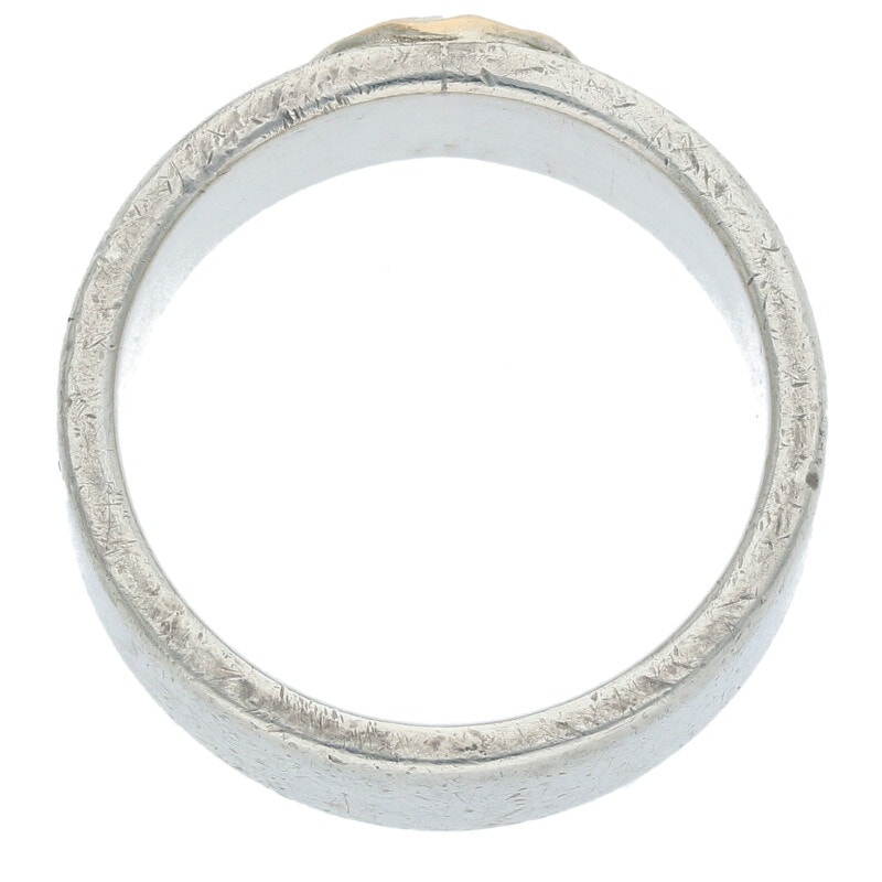 ゴローズ　平打ちリング　21号　リンカン ターコイズ付き平打ちリング 〈21号〉 【取扱：原宿シルバー店