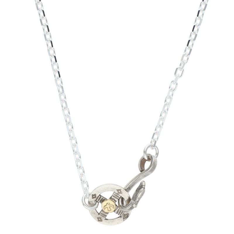 ゴローズ メタル付きホイール細角チェーン ゴローズ メタル付きホイール細角チェーン ゴローズ ホイール付き細角