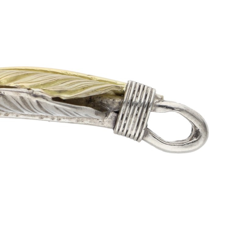 ゴローズ　上銀特大フェザー　左向き　ギャランティーあり ゴローズ上銀特大フェザー左向きギャランティーあり