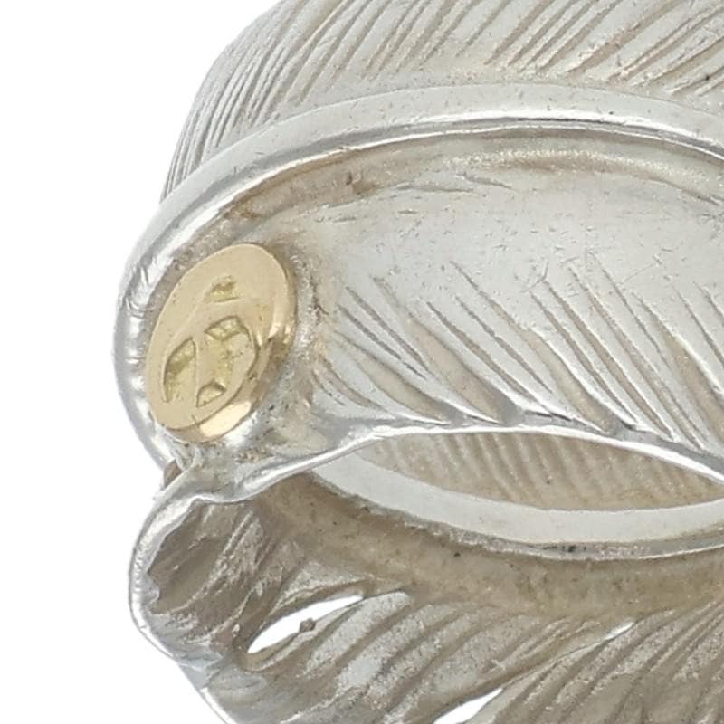 メタル付き特大フェザーリング 〈13号〉 【取扱：原宿シルバー店