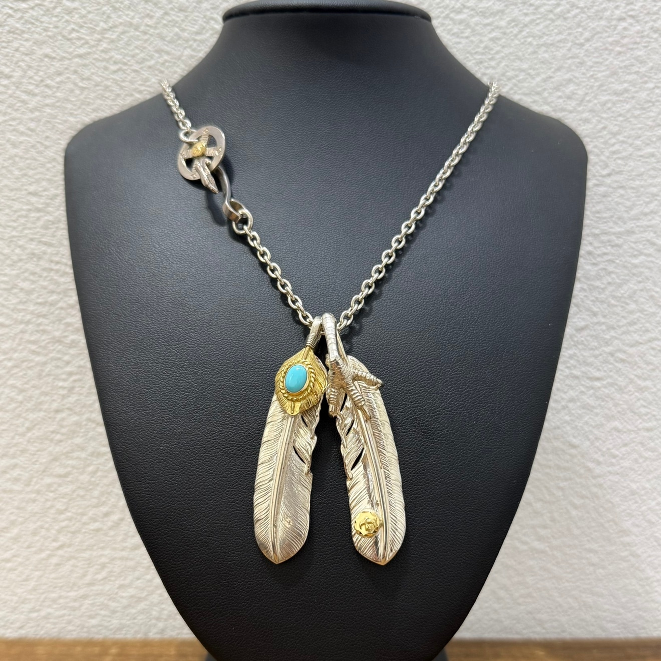 原宿SV店限定】銀爪右 × 上金金縄TQ左 SET 【取扱：原宿シルバー店