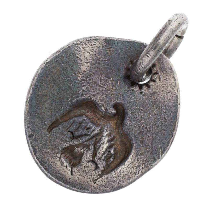 オールドSV太陽メタル 大 ※使用感あり【取扱：原宿シルバー店