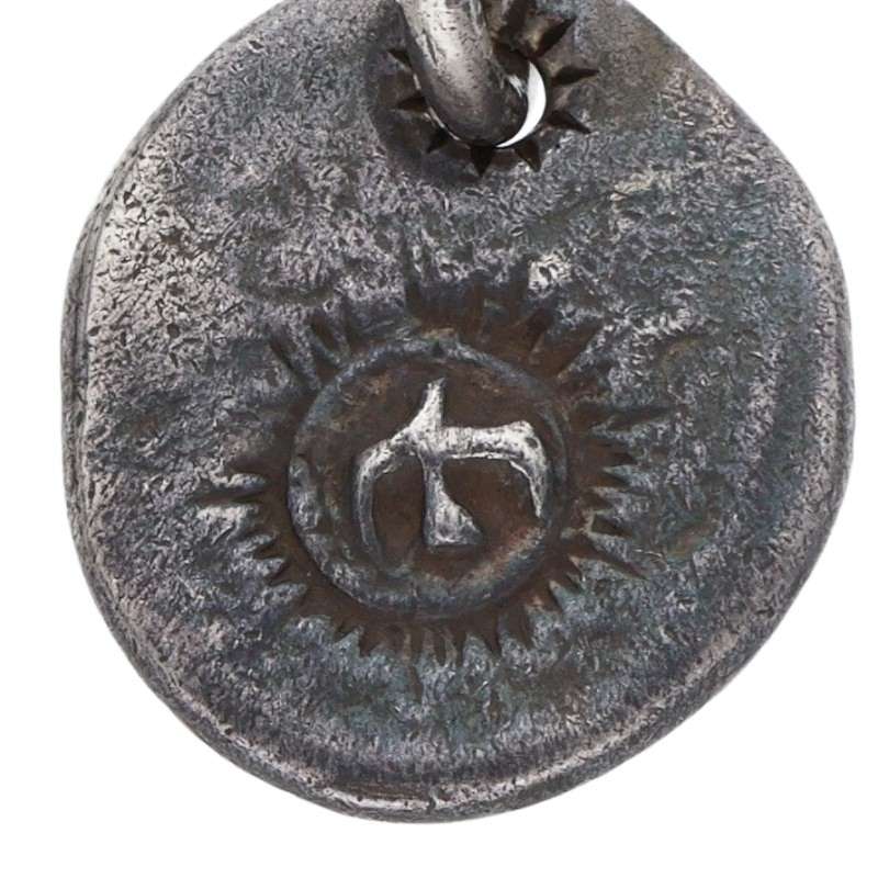 オールドSV太陽メタル 大 ※使用感あり【取扱：原宿シルバー店