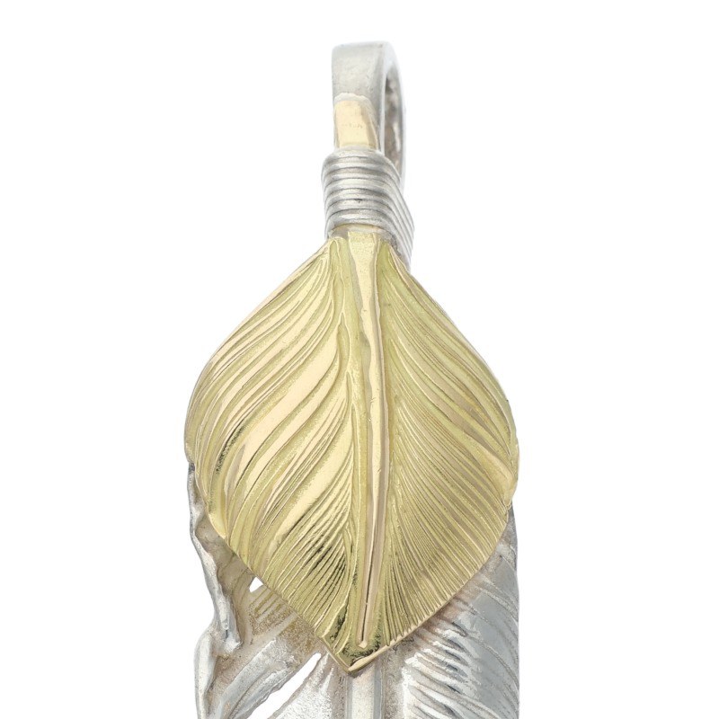 ゴローズ　上金　特大フェザー　右　OLD GOROS OLD上金特大フェザー 右向き ※バチカン拡張無し - WAVE