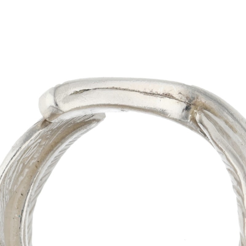 現行メタル付き特大フェザーリング 〈15号〉 【取扱：原宿シルバー店