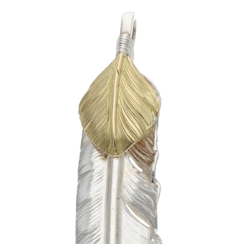 上金特大フェザー 左向き 【取扱：原宿シルバー店】 | すべての商品