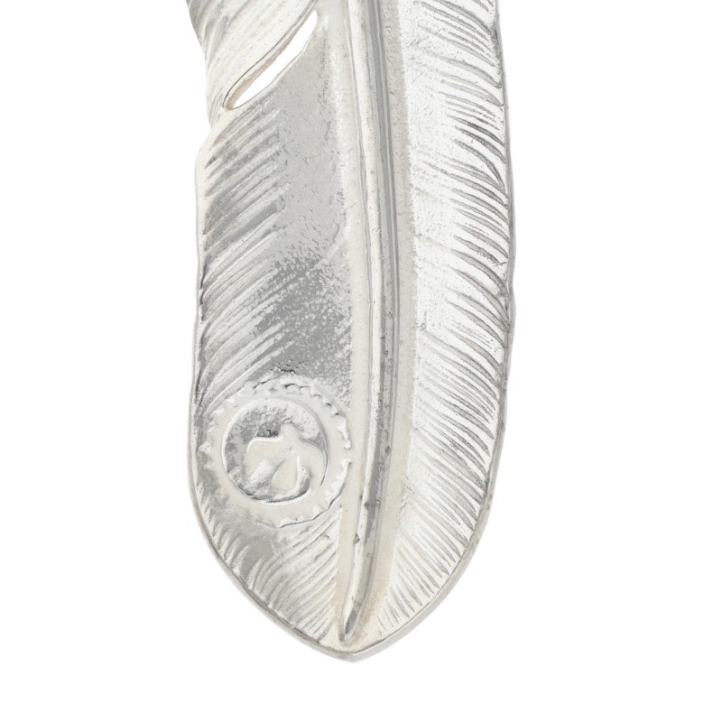 最終値下げ！！ ゴローズ　シルバーフェザー大左右 0922「シルバーフェザー大中小を使ったセット」(渋谷)