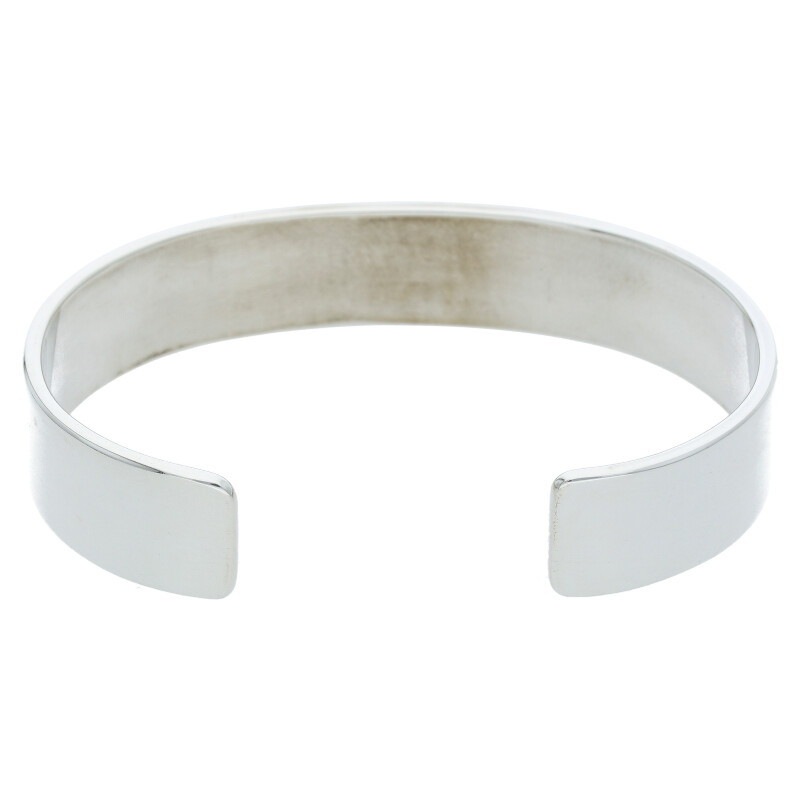 銀縄ターコイズ付き平打ちブレス S 【取扱：原宿シルバー店】 | すべて