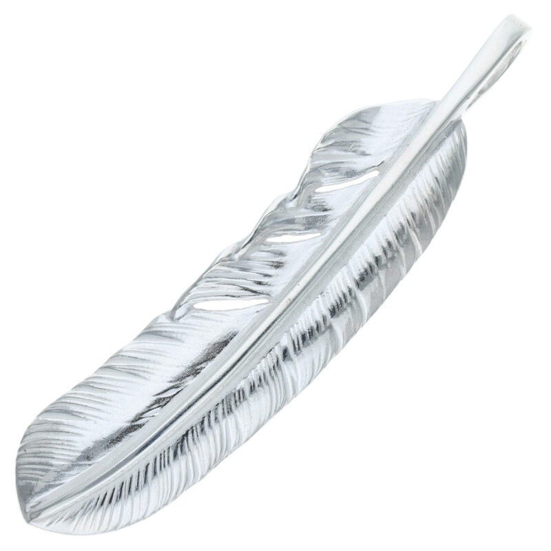 3/26新入荷セール23時まで】【新品】プレーン特大フェザー 右向き  