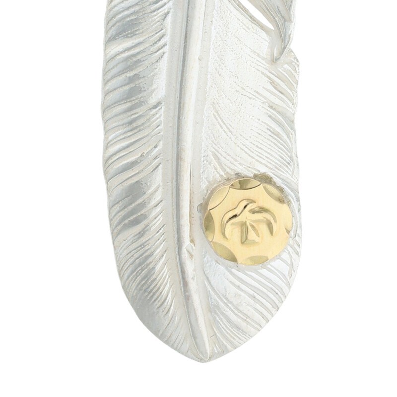 マキロン　銀爪左右 美品】銀爪特大フェザー 左向き 【取扱：原宿シルバー店】 | すべての