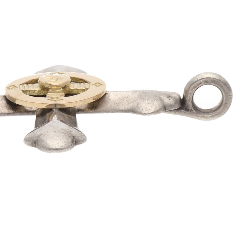 金メタル全金ホイール付きクロス ※使用感あり 【取扱：原宿シルバー店