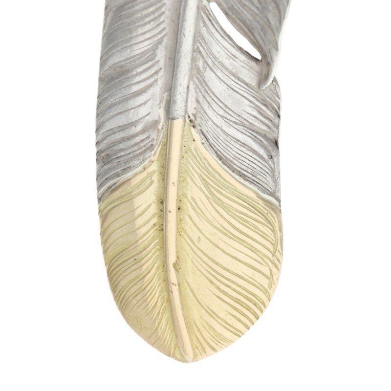 オールド先金特大フェザー 左向き ※広げあり 【取扱：原宿シルバー店