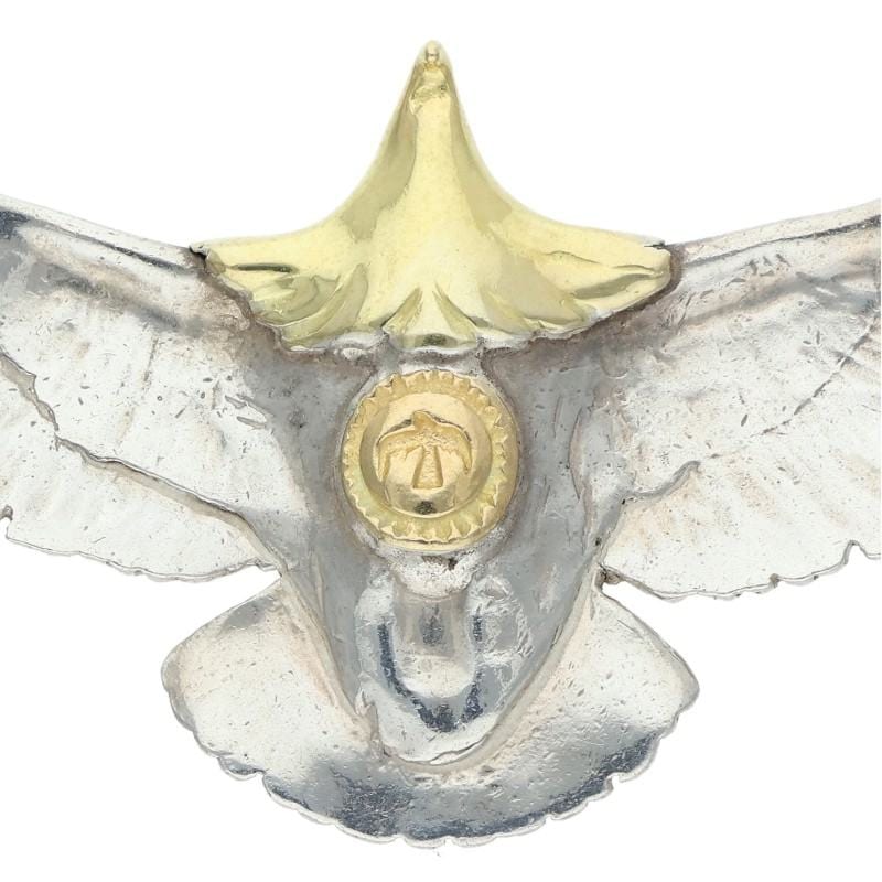 中イーグル 21.30g ※羽先クラックあり 【取扱：原宿シルバー店