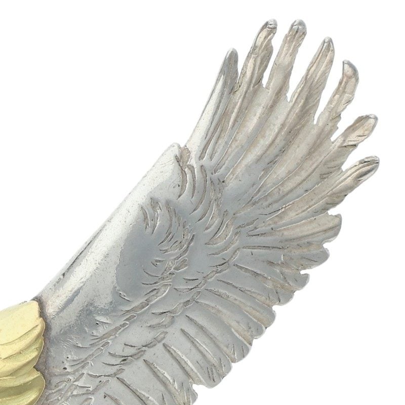 中イーグル 21.30g ※羽先クラックあり 【取扱：原宿シルバー店