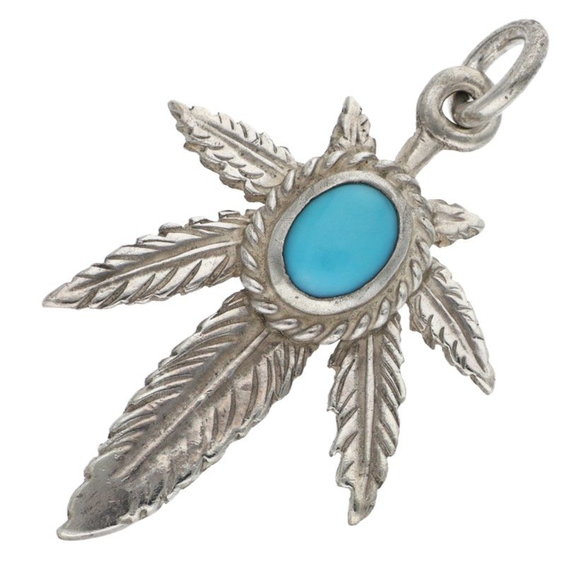 12/11新入荷セール23時まで】銀縄ターコイズ付きグラス 【取扱：原宿