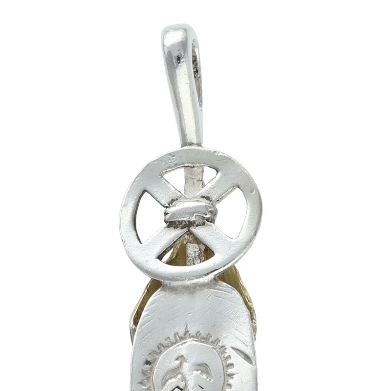 ハートホイールフェザー 大 ※使用感あり 【取扱：名古屋大須店