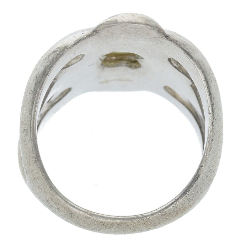 金縄ターコイズ付きキャストリング 〈13号〉【取扱：原宿シルバー店