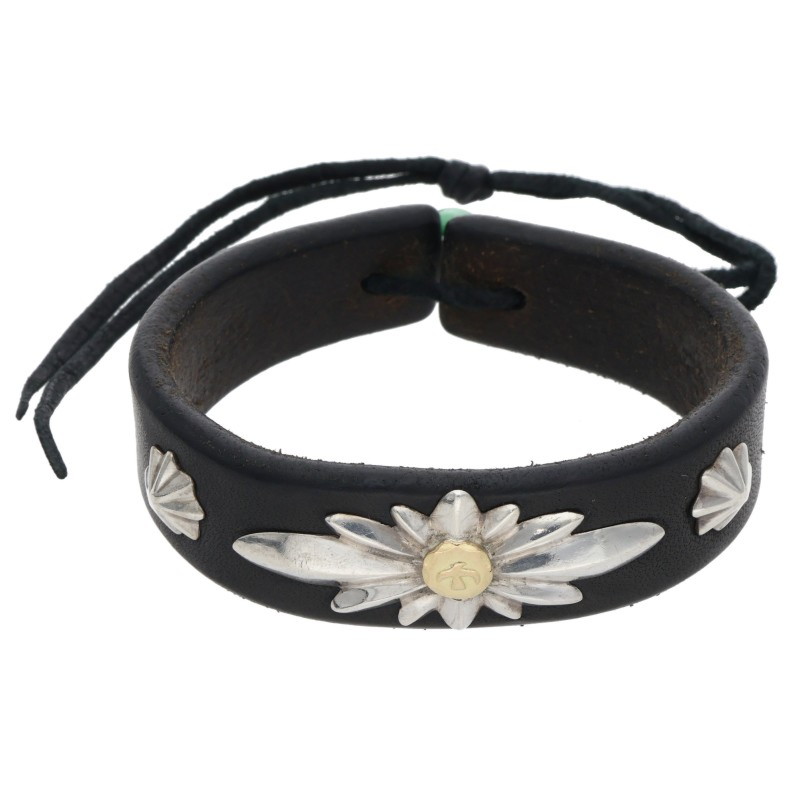 12/27新入荷セール23時まで】金メタルGC-24&アポロコンチョ付きレザー