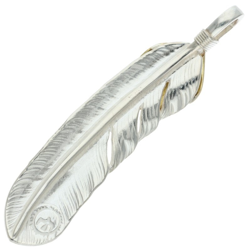 上金特大フェザー 右向き 【取扱：原宿シルバー店】 | すべての商品