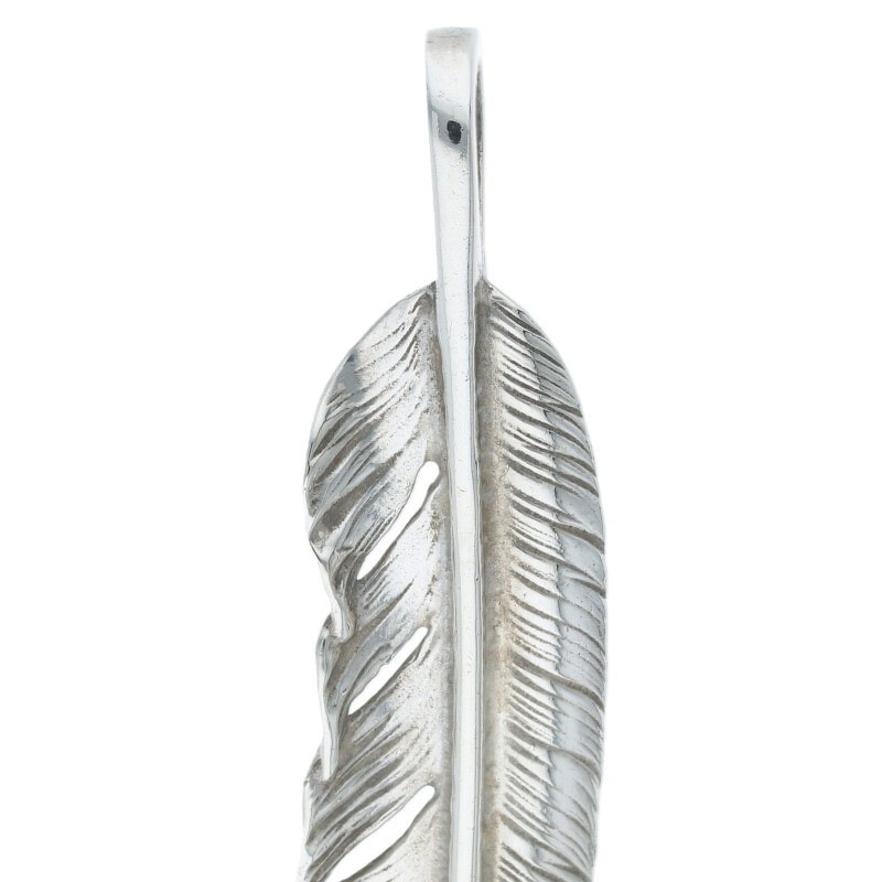 メタル付き特大フェザーイボメタル 右向き 【取扱：原宿シルバー