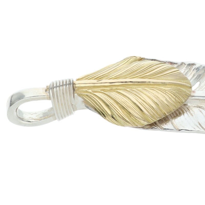 上金特大フェザー 左向き 【取扱：原宿シルバー店】 | すべての商品