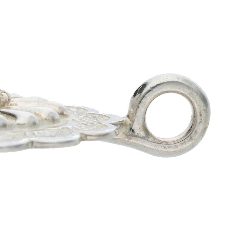 銀縄ターコイズ付きフラワーコンチョトップ 【取扱：原宿