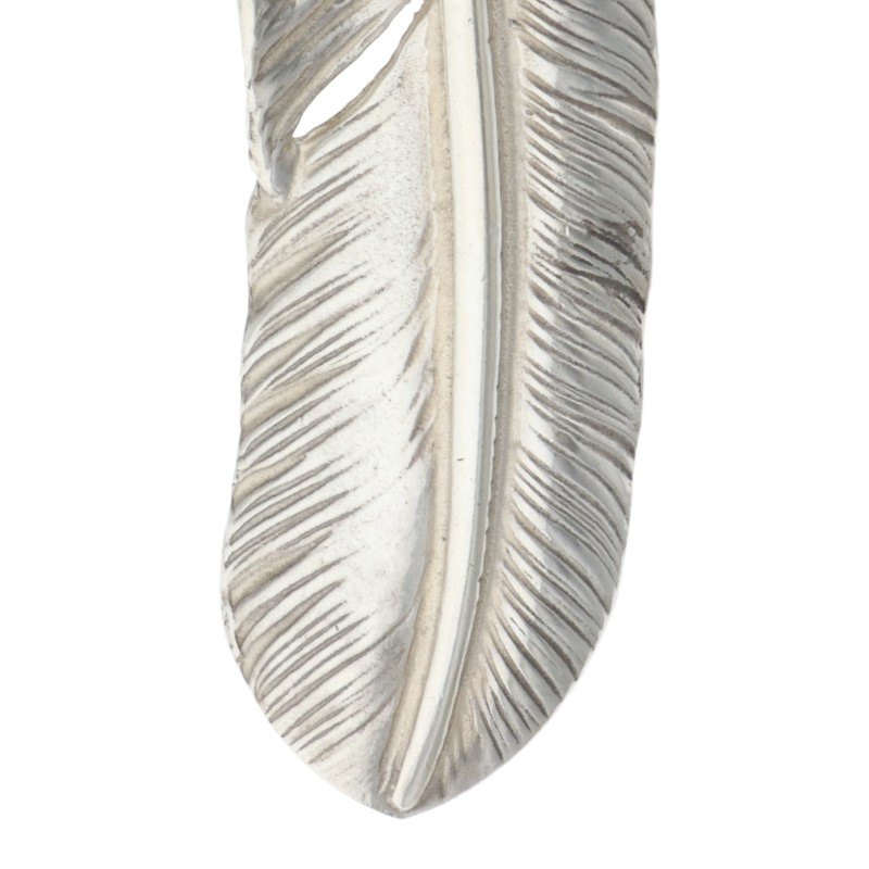 上金金縄ターコイズ特大フェザー 右向き 【取扱：原宿シルバー店