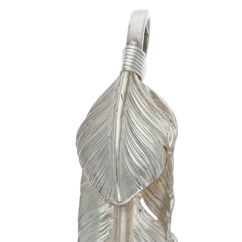 上銀フェザー 楽天市場】goro's(ゴローズ) 金メタル付上銀ハート特大フェザー