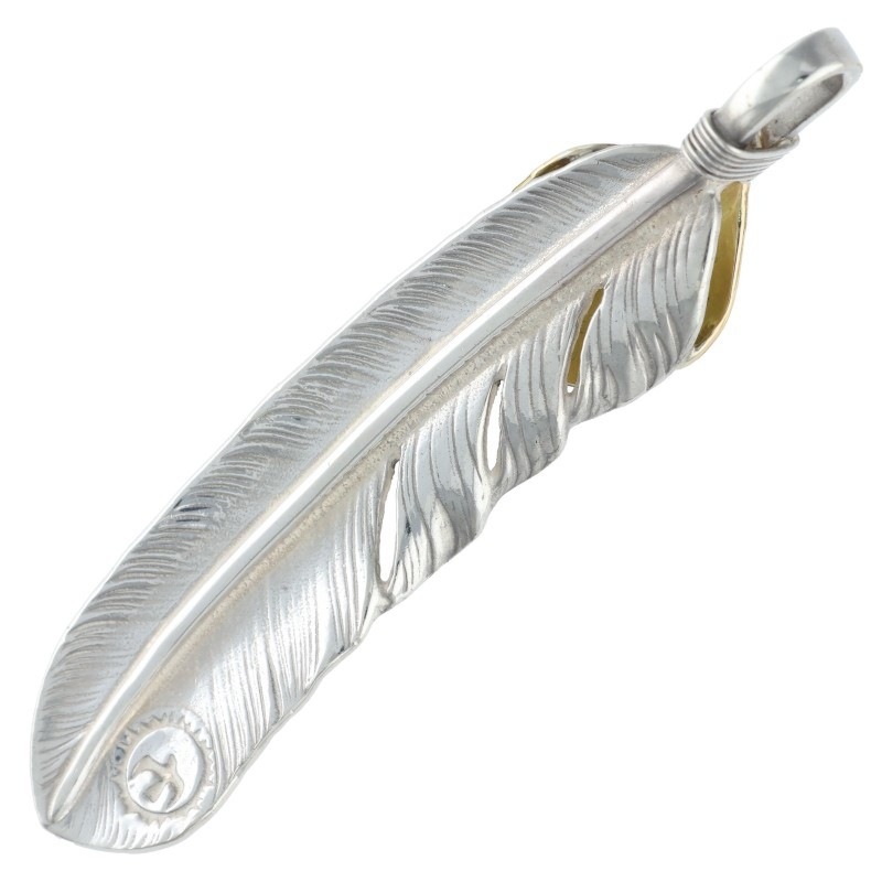 上金特大フェザー 右向き 【取扱：原宿シルバー店】 | すべての商品