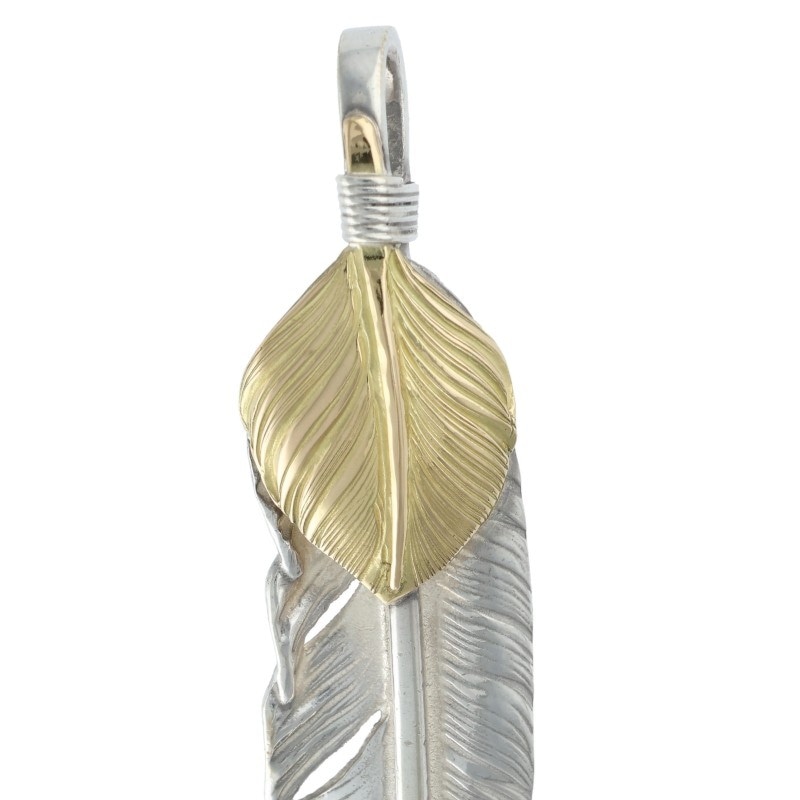 上金特大フェザー 右向き 【取扱：原宿シルバー店】 | すべての商品