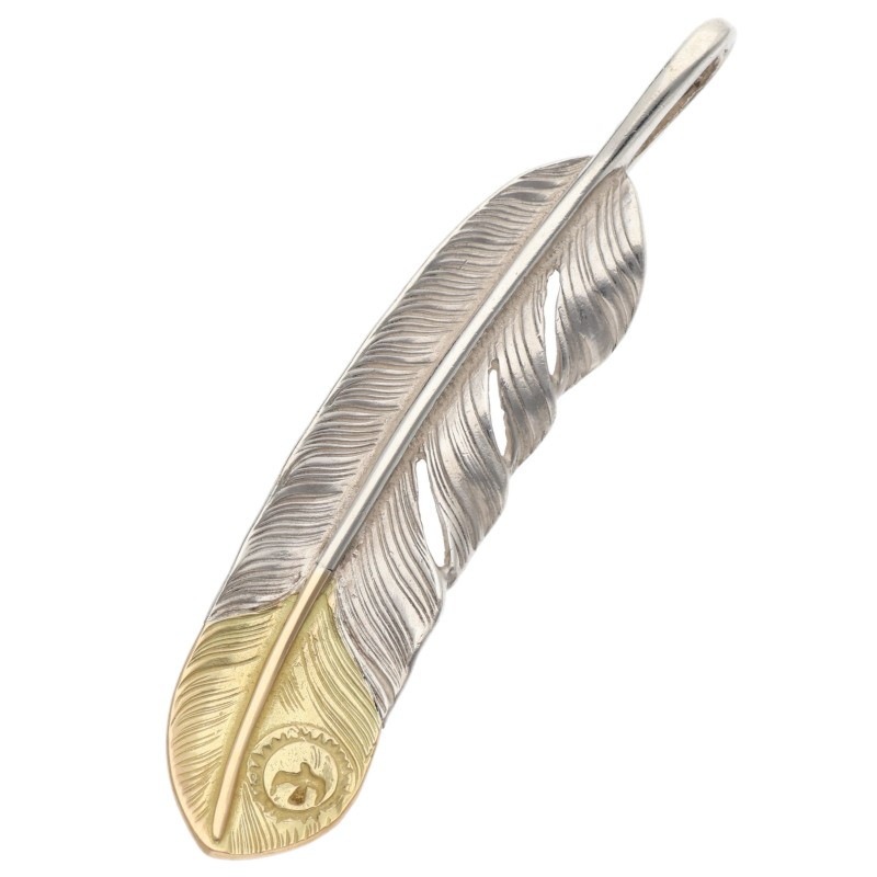 オールド先金特大フェザー 右向き 9.26g ※広げなし【取扱：原宿