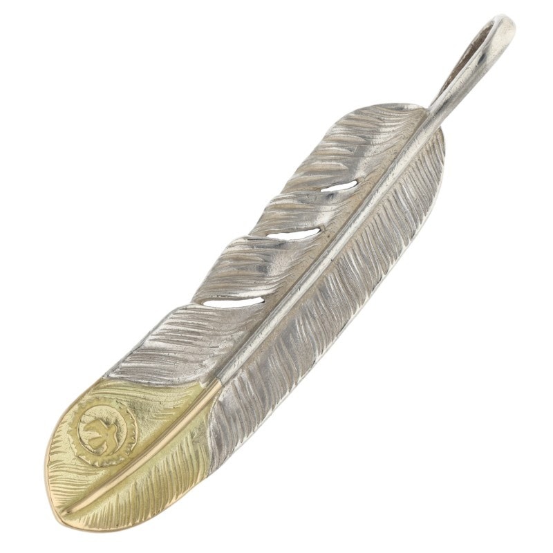 オールド先金特大フェザー 左向き ※重さ軽い為、返金保証なし