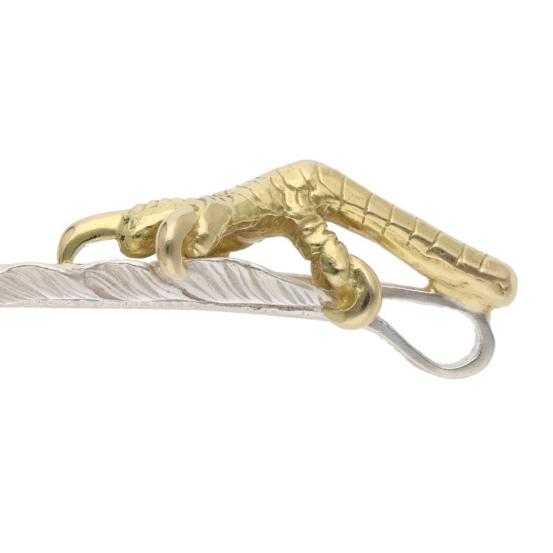 金爪先金特大フェザー 左向き 【取扱：原宿シルバー店】 | すべての