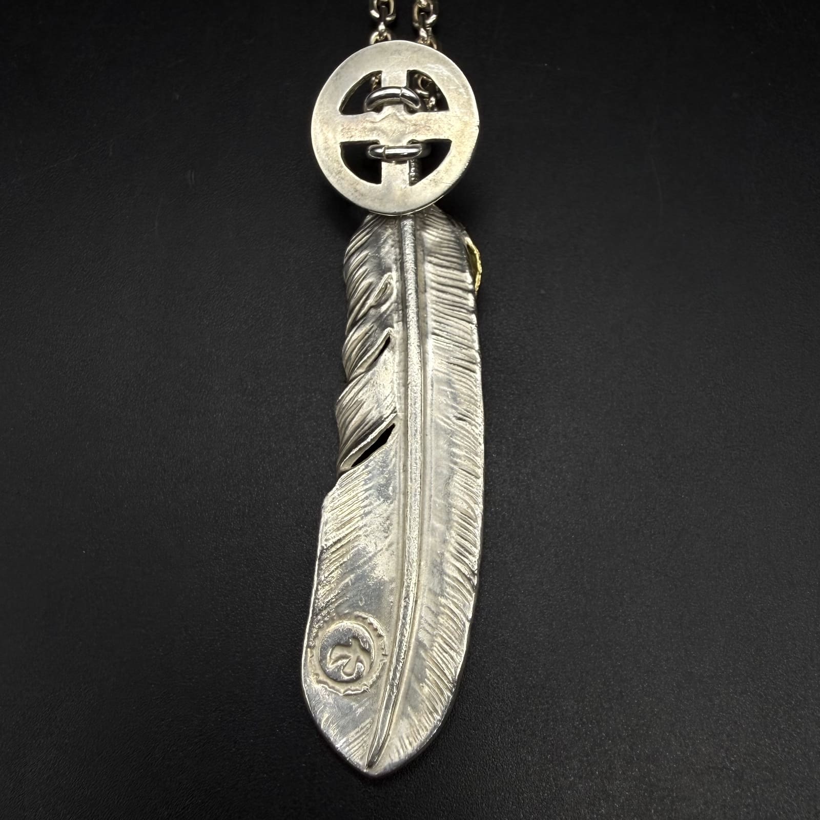 ゴローズ　上金特大フェザー　オールド　ギャランティ付き ゴローズ goro's [現行]上金特大フェザーSET(右)※特別SET価格/金